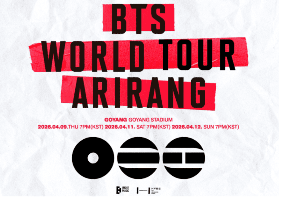BTS 2026 월드투어 일정 총정리 | 예매, 국가, 도시, 티켓 가격까지 2 image